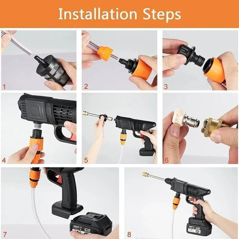 Portable Pressure Washer for car & Bike