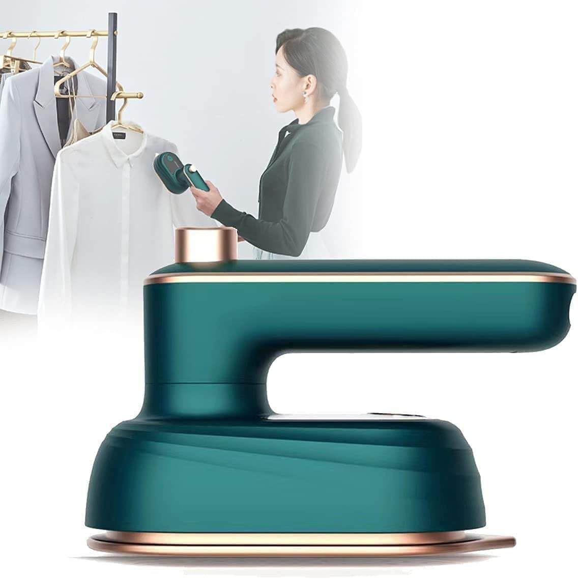 Portable Mini Steam Iron – Foldable Travel Ironing Machine for Clothes
