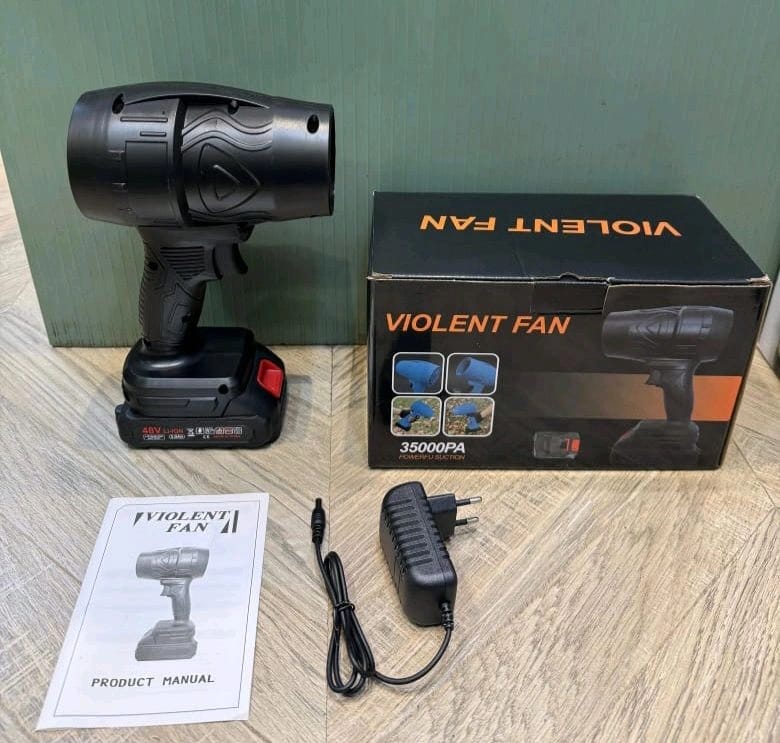 ProJet 48V Air Blower – Wireless High-Speed Dust Cleaner (Indoor & Outdoor) / Violent Fan